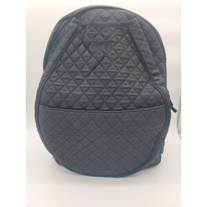 Sucipi Black Quilted Tennis Sling Backpack